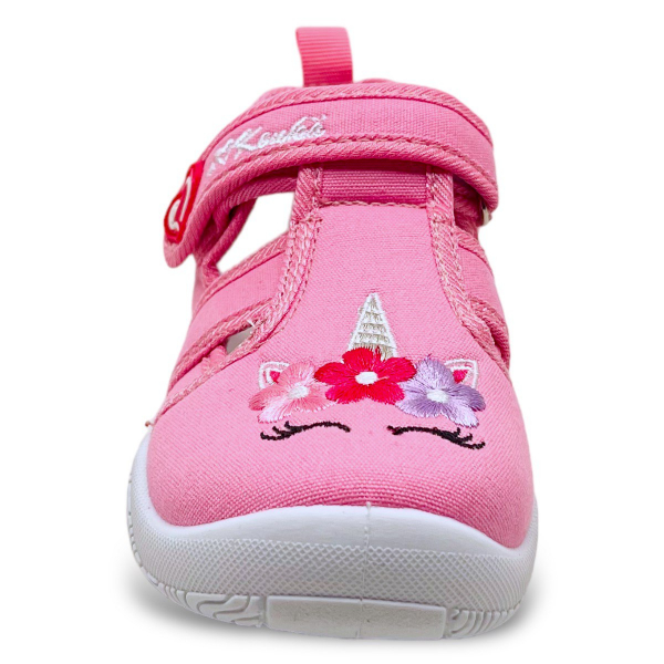 203_pink КЕНКА босоножки текстильные для девочек. (27-32)