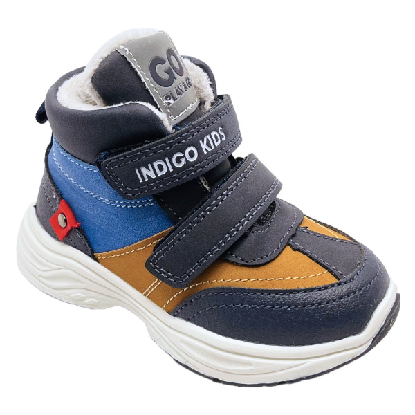 55-0003B INDIGO KIDS ботинки утепленные для мальчиков. (22-28)