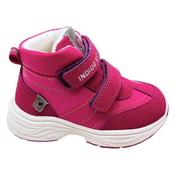 55-0003K INDIGO KIDS ботинки утепленные для девочек. (22-28)